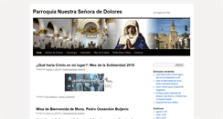 Desktop Screenshot of parroquiadevina.cl